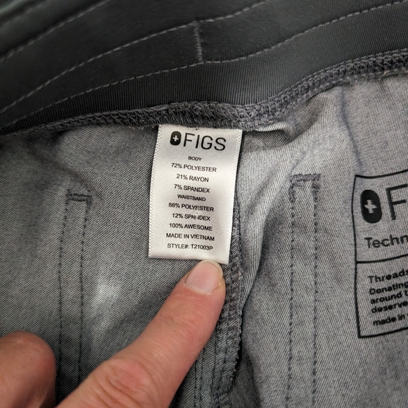 FIGS Catarina top and Livingston pants set sz XS/P - Picture 10 of 11